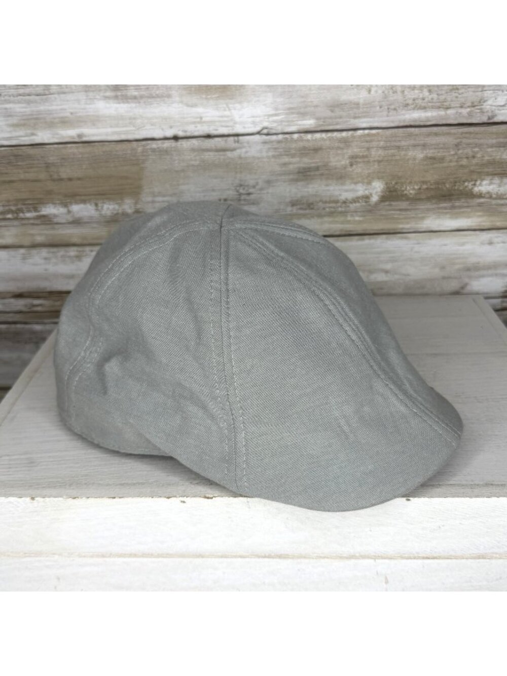Boston Scally Co. Light Gray 5 Panel Cap Hat Size XXXL - VGC